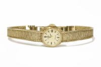 Lot 98 - A ladies 9ct gold Rotary mechanical bracelet watch
