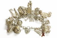 Lot 104 - A collection of silver and costume jewellery