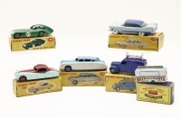 Lot 144A - Six Dinky and matchbox toy vehicles
