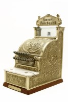 Lot 277 - A reproduction early 20thC style national cash register