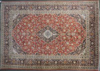 Lot 691 - A Persian red ground carpet