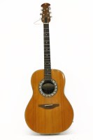 Lot 358 - An Ovation 1121-4 Balladeer acoustic guitar