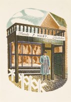 Lot 133 - Eric Ravilious (1903-1942)
'FAMILY BUTCHER'
Lithograph