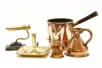 Lot 283 - Copper and brassware