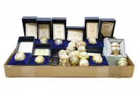 Lot 248 - Thirty-three Halcyon Days Easter eggs