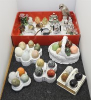 Lot 271 - Box with modern eggs