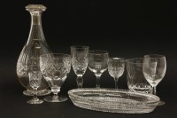 Lot 281 - A collection of Tutbury cut glassware