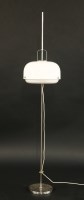 Lot 296 - An Italian chrome rise/fall standard lamp