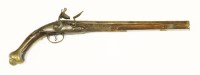 Lot 74 - An Ottoman flintlock pistol