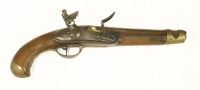 Lot 80 - A flintlock pistol