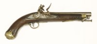 Lot 82 - An East India Company flintlock pistol