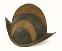 Lot 30 - An Italian comb morion helmet