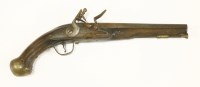 Lot 86 - A flintlock pistol