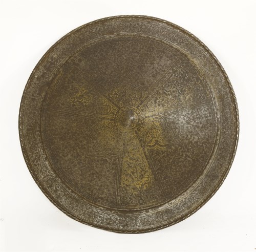 Lot 36 - A circular shield or dhal
