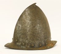 Lot 43 - A Spanish cabasset helmet