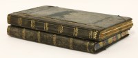 Lot 252 - F. Martin Leake: Two folio Logbooks: 1- Log of HMS Agincourt: Rear Admiral W. H. Whyte; Captain D. King; kept by F. Martin Leake; 1884-1885. Hand written and coloured title page Plus 165 pages