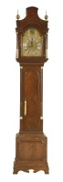 Lot 506 - A George III mahogany longcase clock