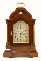Lot 514 - A bracket clock