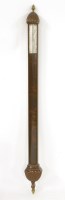 Lot 522 - A mahogany cased barometer