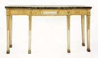 Lot 601 - A console table