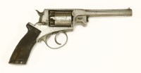 Lot 117 - A Robert Adams 54 bore five shot percussion cap revolver
