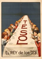Lot 225 - A lithographic poster for 'Tesol'