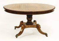 Lot 645 - A Regency rosewood centre table