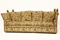 Lot 610 - A large four seater Knole settee