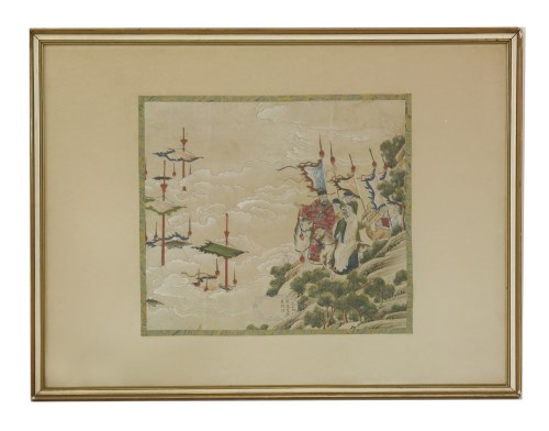 Lot 335 - A watercolour painting