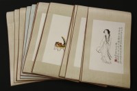 Lot 92A - Forty nine prints of Chinese paintings