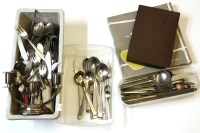 Lot 244 - A collection of modern mixed stainless steel cutlery