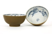 Lot 281 - A pair of Batavian ware bowls