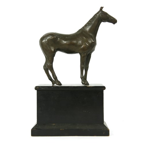 Lot 174 - A bronze figure of a horse