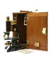Lot 295 - A Watson 'Service' microscope