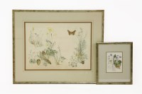 Lot 308 - Mary Grierson 
WELSH TAPESTRY 
pencil and watercolour