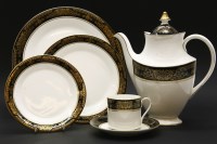 Lot 201 - A Royal Doulton Albany tea and dinner set