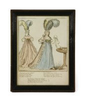 Lot 347 - Richard Newton (18th century)
SHEPHERDS I HAVE LOST MY WAIST!
Etching printed in colours