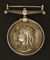 Lot 122 - A Victorian New Zealand Medal