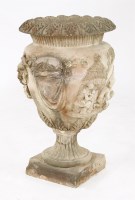 Lot 216 - An Italian terracotta urn