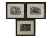 Lot 315 - Wilhelm Friedrich Gmelin (1745-1821)
Three vedute Italian scenes
engravings