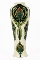 Lot 219 - A Moorcroft slender baluster vase