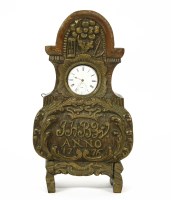 Lot 181 - An 18th century carved watch holder