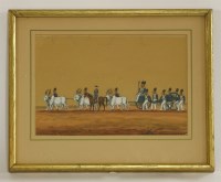 Lot 307 - A Southern Indian painting on mica