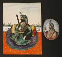 Lot 310 - A Sikh Indian company watercolour