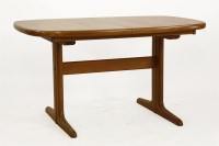 Lot 461A - A Danish Skovby extending dining table