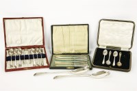 Lot 131 - A pair of hallmarked silver servers