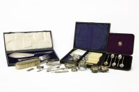 Lot 113 - A collection of mid-19th century silver plated flatware