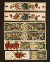 Lot 247 - A collection of Doulton Lambeth tiles