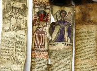 Lot 150 - Four Ethiopian healing scrolls