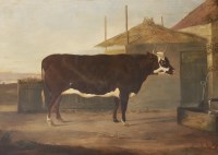 Lot 464 - Attributed to Gourlay Steell RSA (1819-1894)
A HEREFORD HEIFER
Oil on canvas
102 x 127cm